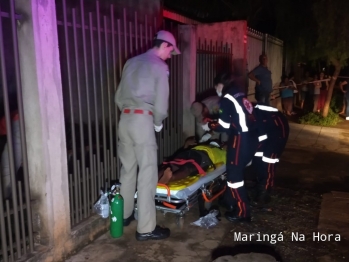 foto de Homem é resgatado após cair em fossa de quase 6 metros no Jardim Canadá, em Paiçandu