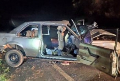 foto de Criança de 10 anos morre em colisão frontal envolvendo carro e caminhonete na rodovia PR-468