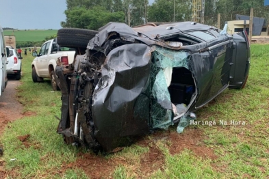 foto de Acidente na região deixou um motorista de 63 anos gravemente ferido