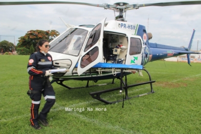 foto de Acidente na região deixou um motorista de 63 anos gravemente ferido