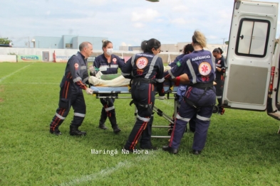 foto de Acidente na região deixou um motorista de 63 anos gravemente ferido