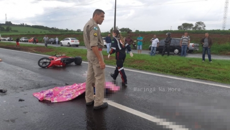 foto de Acidente mata casal na rodovia BR-376 em Maringá