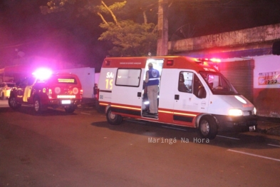 foto de Homem é socorrido em estado grave após ser atingido por facadas em Maringá  