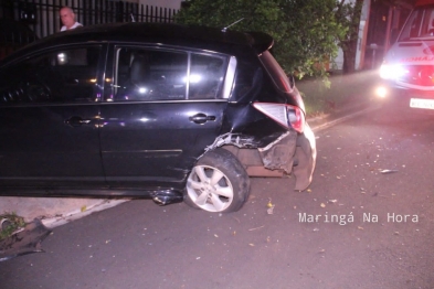 foto de Motorista sofre ferimentos graves ao ser ejetado de veículo em Maringá