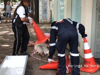 foto de Homem é encontrado morto na calçada de avenida em Maringá