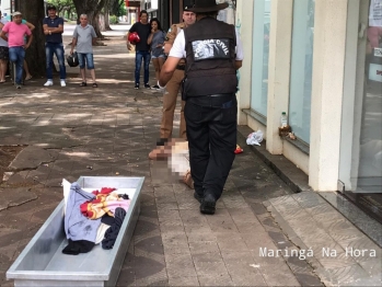 foto de Homem é encontrado morto na calçada de avenida em Maringá