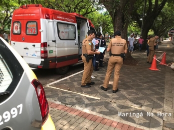 foto de Homem é encontrado morto na calçada de avenida em Maringá