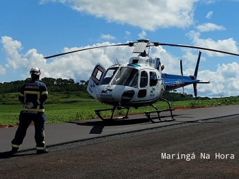 foto de Colisão frontal deixa seis pessoas feridas na PR-323