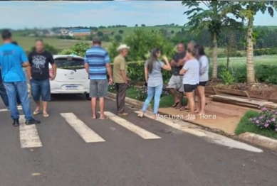 foto de Homem é executado dentro de carro na região de Maringá