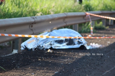 foto de Motociclista de 24 anos perde a vida no Contorno Norte de Maringá