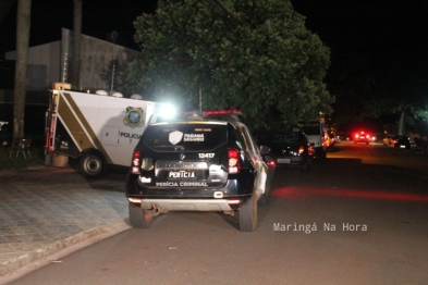 foto de Bandidos mortos em confronto com empresário maringaense, são identificados no IML