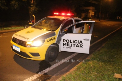 foto de Homem é socorrido inconsciente ao ser espancado a pauladas em Maringá