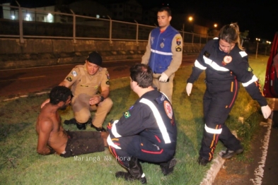 foto de Socorristas do Corpo de Bombeiros detém ladrão em Maringá