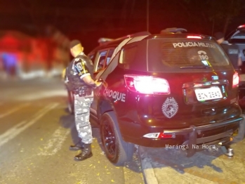 foto de Durante briga, homem tem pescoço cortado com garrafa em Maringá