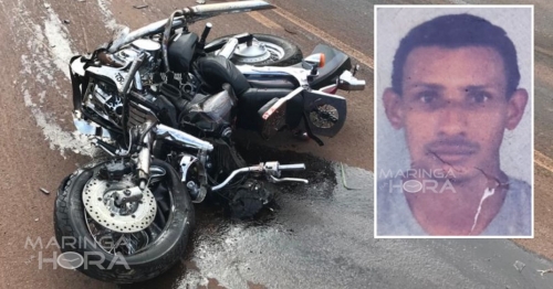 Colisão frontal mata motociclista na PR-323 entre Paiçandu e Água Boa