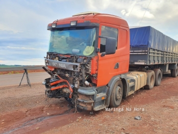 foto de Colisão frontal mata motociclista na PR-323 entre Paiçandu e Água Boa