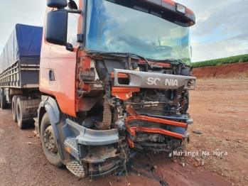 foto de Colisão frontal mata motociclista na PR-323 entre Paiçandu e Água Boa