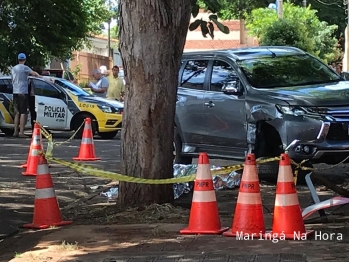 foto de Mulher morre atropelada enquanto caminhava com marido na calçada  em Maringá