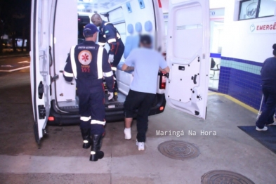 foto de Atentado a tiros contra uma tabacaria em Maringá, deixou três pessoas feridas