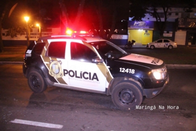 foto de Atentado a tiros contra uma tabacaria em Maringá, deixou três pessoas feridas