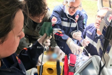 foto de Menino de 4 anos é socorrido em estado grave após se engasgar com pedaço de carne em Mandaguaçu