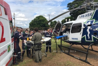 foto de Menino de 4 anos é socorrido em estado grave após se engasgar com pedaço de carne em Mandaguaçu