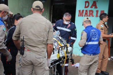 foto de Homem tem pulmão perfurado com faca durante tentativa de homicídio em Maringá