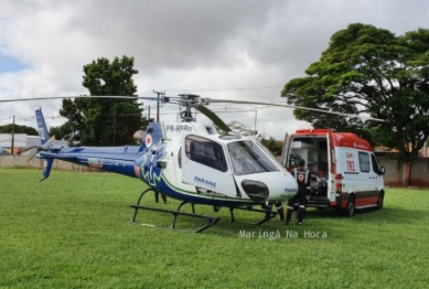 foto de Idoso fica gravemente ferido após ser atropelado por carreta na Rodovia BR-376