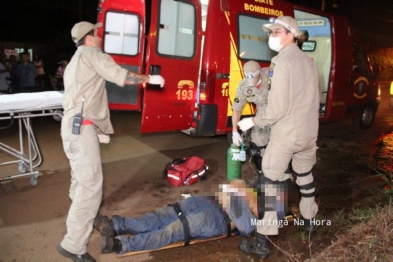 foto de Homem é assassinado com facada no peito após briga de bar em Sarandi