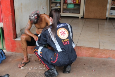 foto de Após ser chamado de corno, homem vai tirar satisfação e é esfaqueado em Maringá 