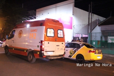 foto de Assaltante puxa o gatilho para atirar em funcionária de sorveteria mas arma falha em Maringá