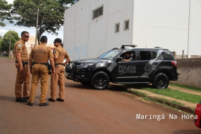 foto de Motorista de aplicativo tem carro roubado por criminosos durante corrida em Maringá