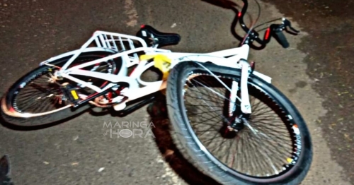 Ciclista sofre traumatismo craniano após grave acidente em Sarandi