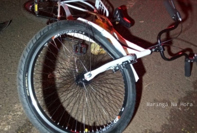 foto de Ciclista sofre traumatismo craniano após grave acidente em Sarandi