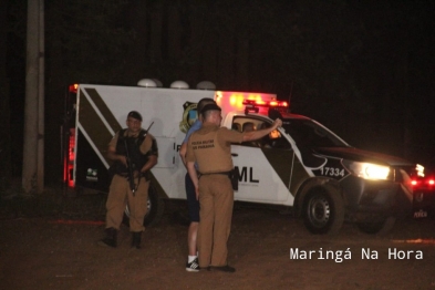 foto de Assalto a pizzaria de Maringá termina com dois ladrões mortos em troca de tiros com a PM