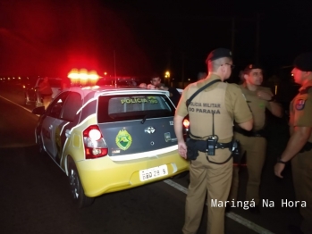 foto de Dois assaltantes presos, uma caminhonete recuperada e vítima de sequestro liberado em Paiçandu