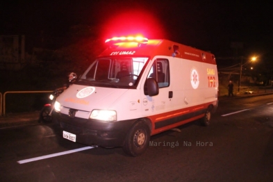 foto de Carro explode e motorista morre carbonizado após batida em Maringá