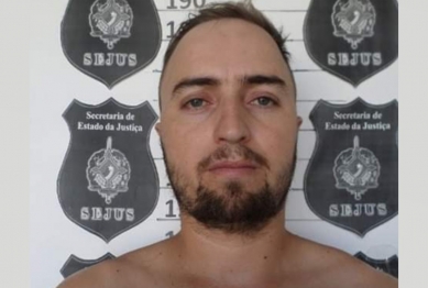 foto de Suspeito de matar o Soldado Juliedes em Sarandi, fugiu do Presídio Urso Branco de Porto Velho/RO