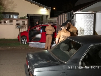 foto de Homem é morto e mulher é socorrida em estado grave após serem baleados dentro de carro em Maringá