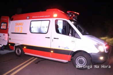 foto de Acidente entre ônibus e carro deixa 4 mortos na PR-317 entre as cidades de Maringá e Iguaraçu