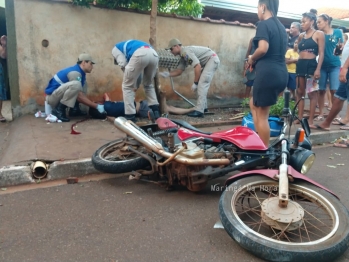 foto de Jovem de 22 anos sofre parada cardiorrespiratória após bater moto em Paiçandu