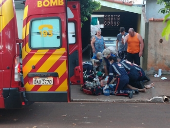 foto de Jovem de 22 anos sofre parada cardiorrespiratória após bater moto em Paiçandu