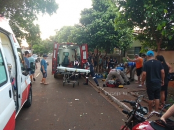 foto de Jovem de 22 anos sofre parada cardiorrespiratória após bater moto em Paiçandu