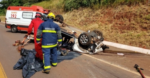 Empresário morre em grave acidente entre as cidades de Campo Mourão e Farol