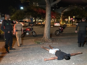 foto de Ladrão leva surra de populares depois de roubo em Maringá