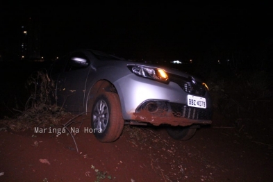 foto de Durante roubo em Maringá, motorista é agredido e mulher é levada como refém