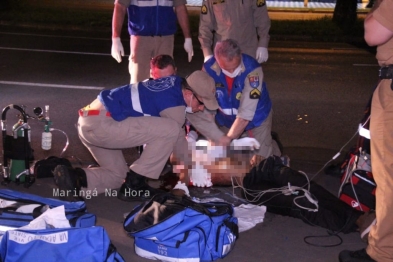 foto de Homem morre ao levar duas facadas no peito na Avenida Colombo em Maringá