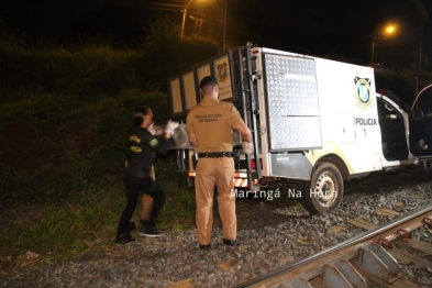 foto de Adolescente de Sarandi é atropelada por trem e morre em Maringá