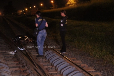 foto de Adolescente de Sarandi é atropelada por trem e morre em Maringá