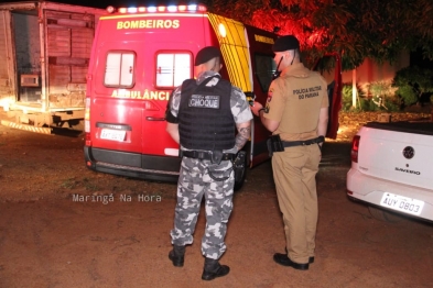 foto de Homem é socorrido em estado grave após ser baleado em Maringá 